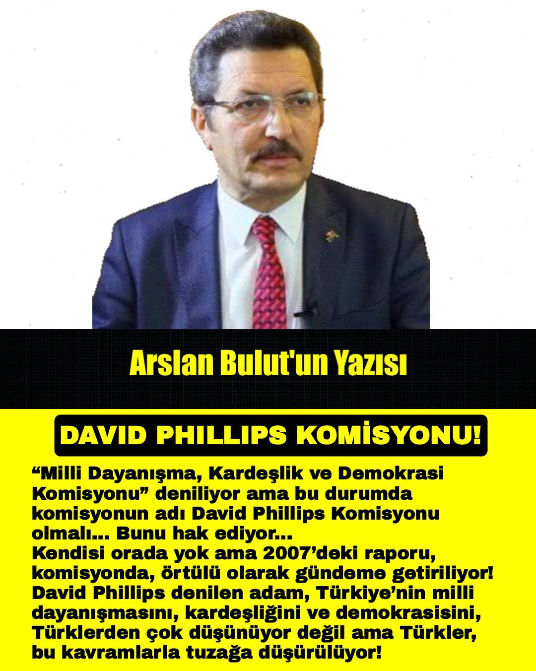 David Phillips Komisyonu! – TÜRKKOÇ